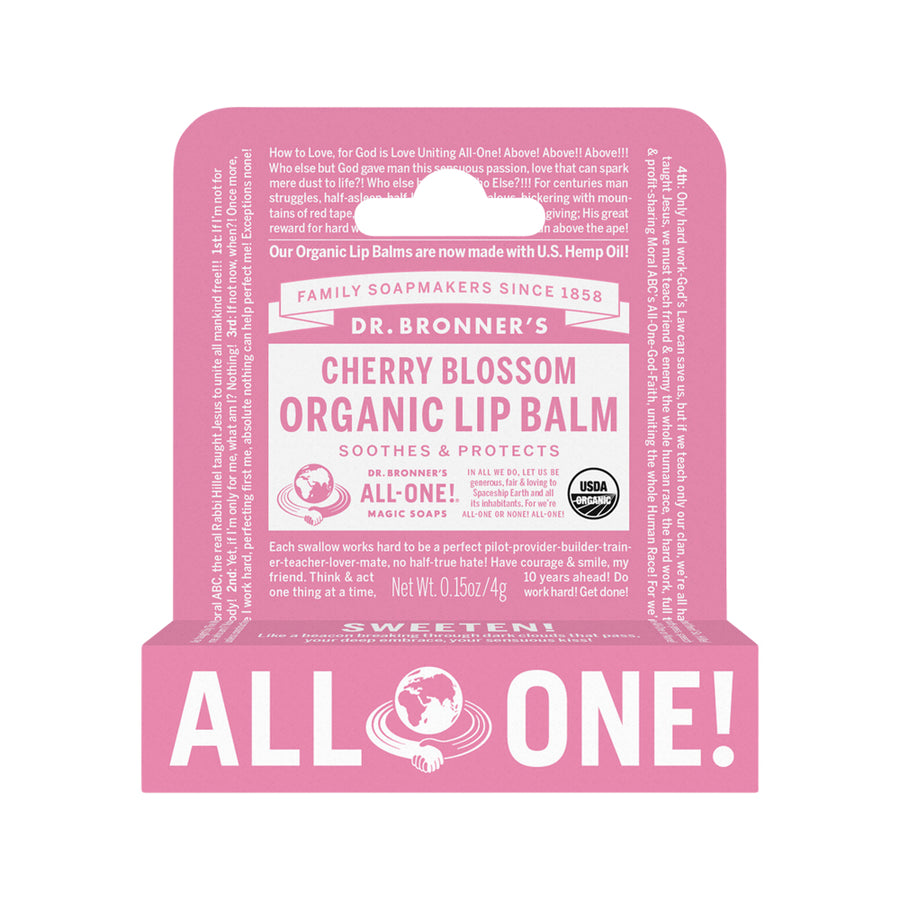 Dr. Bronner's Organic Lip Balm Cherry Blossom 4g