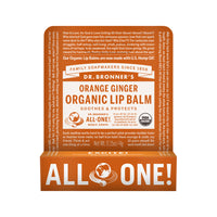 Dr. Bronner's Orange Ginger Organic Lip Balm 4g