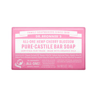 Dr. Bronner's Pure Castile Bar Soap (Hemp All One) Cherry Blossom 140g