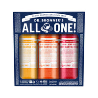 Dr. Bronner's Pure Castile Soap Liquid Summer Lovin' 237ml x 3 Pack