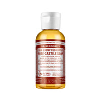 Dr. Bronner's Pure Castile Soap Liquid (Hemp 18 in 1) Eucalyptus 59ml