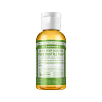 Dr. Bronner's Pure Castile Soap Liquid (Hemp 18 in 1) Green Tea 59ml