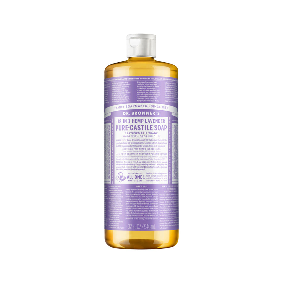 Dr. Bronner's 18 in 1 Hemp Lavender Pure Castile Soap 946ml