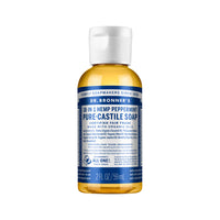 Dr. Bronner's Pure Castile Soap Liquid (Hemp 18 in 1) Peppermint 59ml