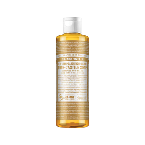 Dr. Bronner's 18 in 1 Hemp Sandalwood Jasmin Pure Castile Soap 237ml