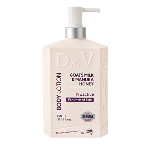 Dr. V Body Lotion Goats Milk and Manuka Honey 750ml