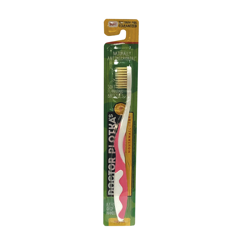 Dr Plotka's MouthWatch Toothbrush Kids Soft Pink