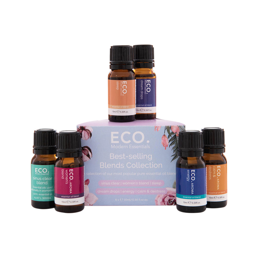 ECO Mod Ess Essential Oil Collection Best Selling Blends 10ml x 6 Pack