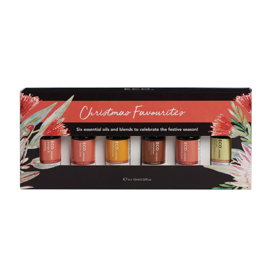 ECO Mod Ess Essential Oil Collection Christmas Favourites Blends 10ml x 6 Pack