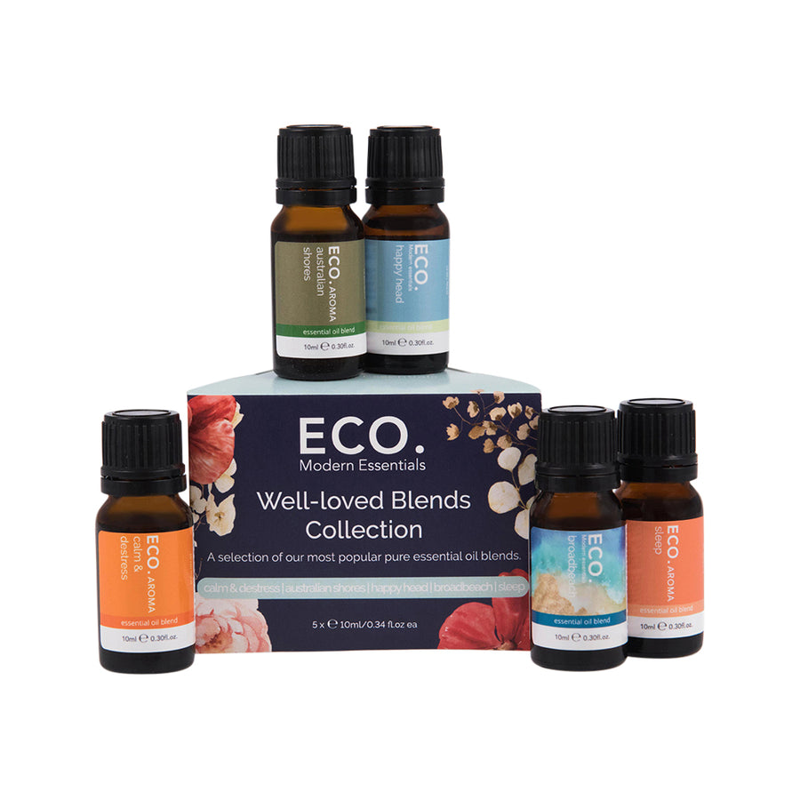 ECO Mod Ess Essential Oil Collection Well Loved Blends 10ml x 5 Pack