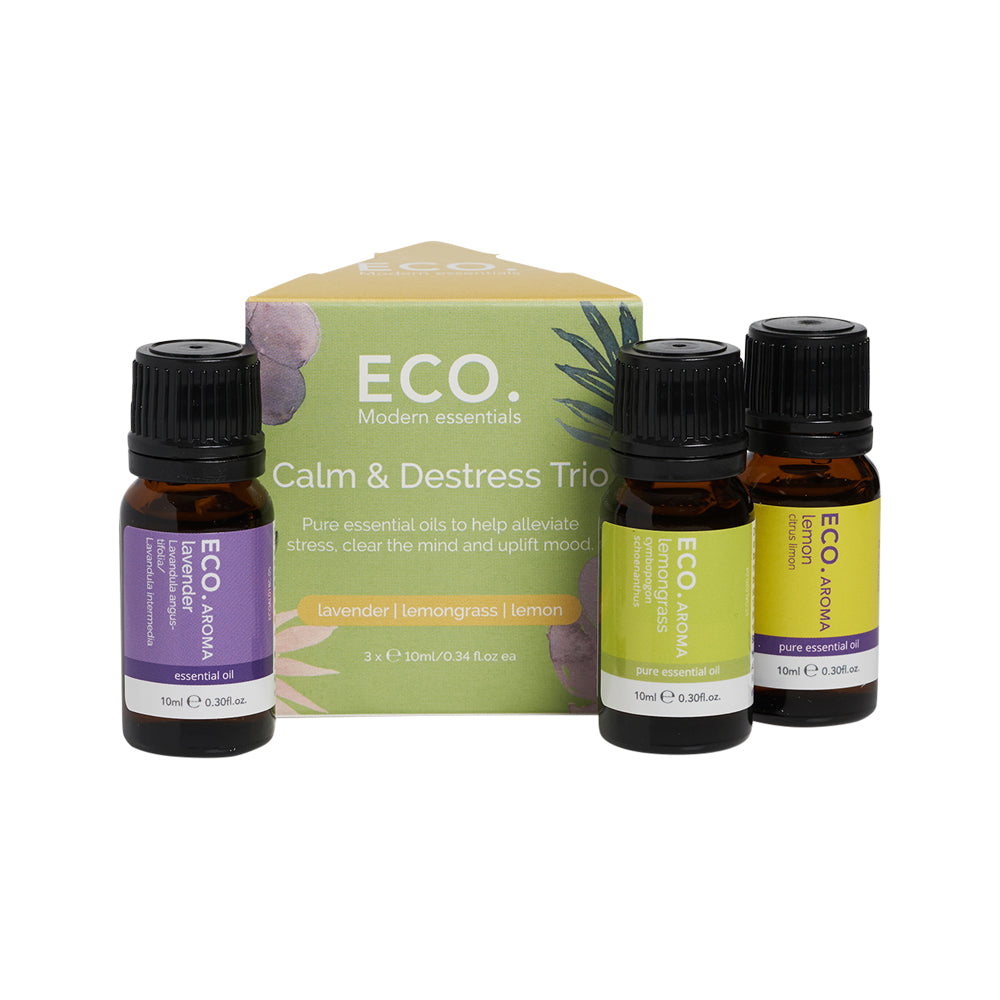 ECO Mod Ess Essential Oil Trio Calm and Destress 10ml x 3 Pack