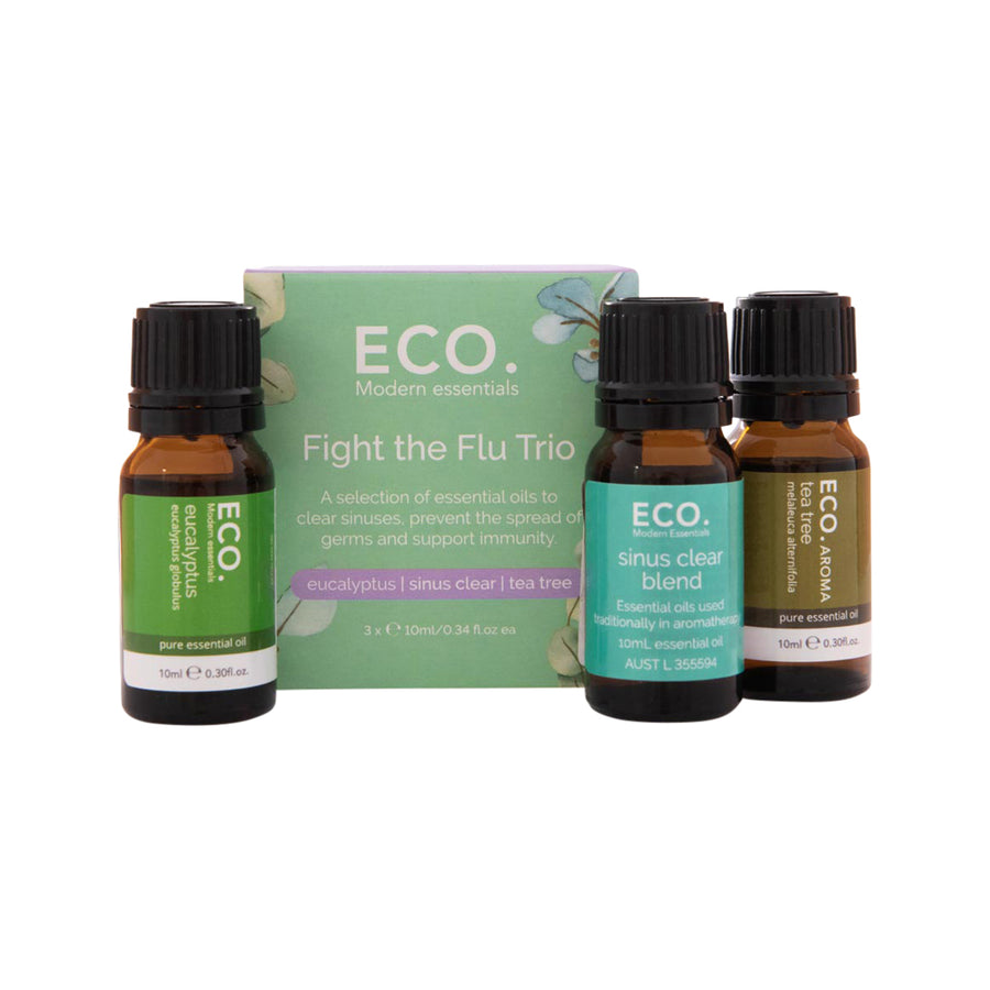 ECO Mod Ess Essential Oil Trio Fight The Flu 10ml x 3 Pack