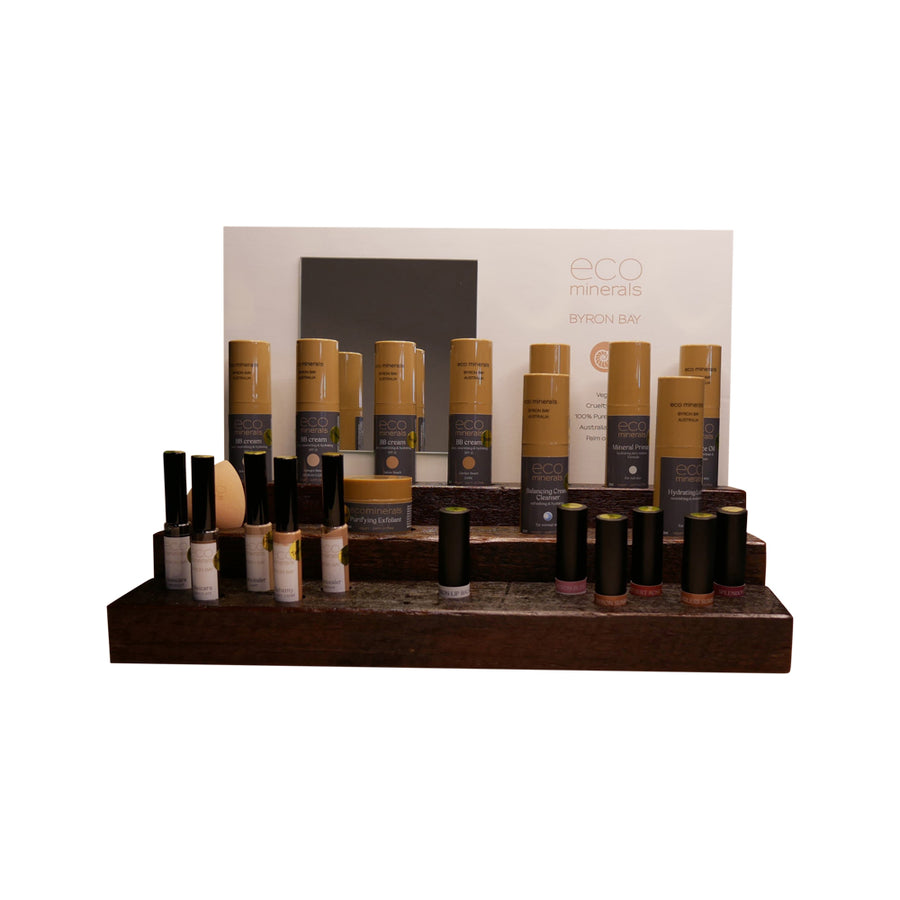 Eco Minerals Creams Display Stand Counter