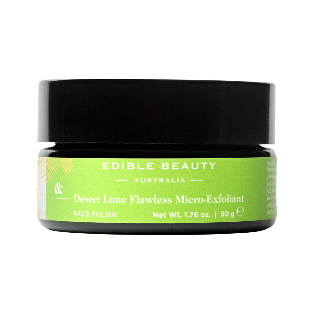 Edible Beauty Australia Desert Lime Flawless Micro-Exfoliant 50g