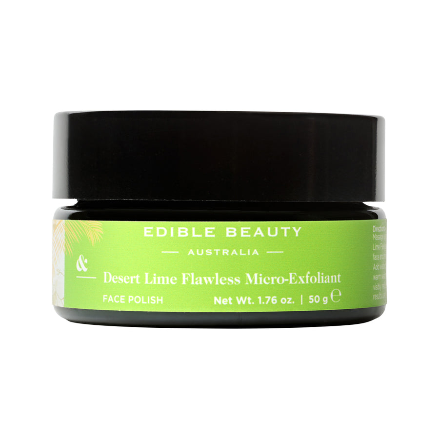 Edible Beauty Australia Desert Lime Flawless Micro-Exfoliant 50g