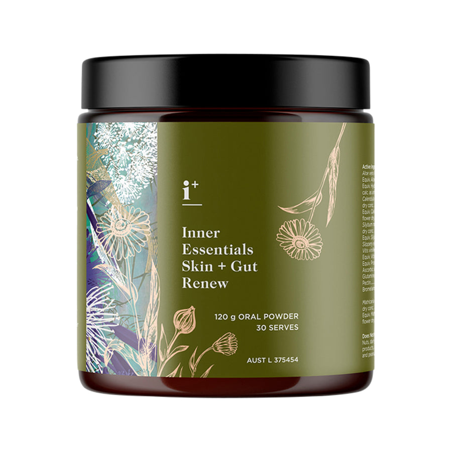 Edible Beauty Aust Inner Essentials Skin Plus Gut Renew 120g