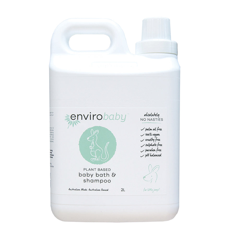 Envirobaby Plant Based Baby Bath and Shampoo 2L