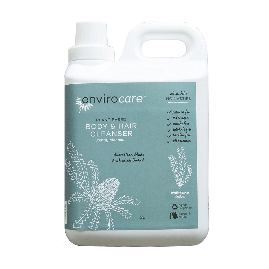 Envirocare Plant Based Body and Hair Cleanser 2L