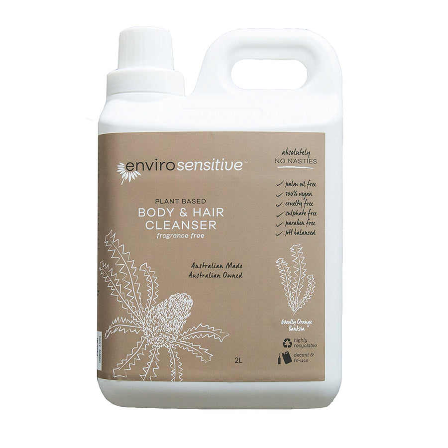 EnviroSensitive Body and Hair Cleanser Fragrance Free 2L
