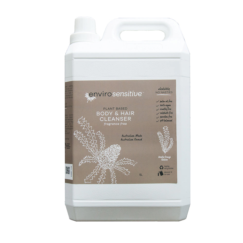 EnviroSensitive Body and Hair Cleanser Fragrance Free 5L