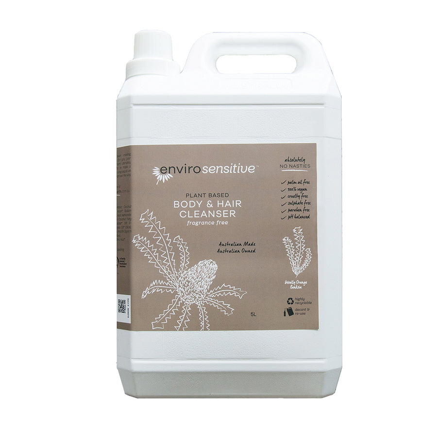 EnviroSensitive Body and Hair Cleanser Fragrance Free 5L