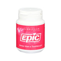 Epic Sugar Free Bubblegum Xylitol Gum 50 Pieces Tub