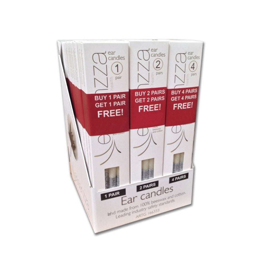 Essenzza Ear Candles Mixed (2 for 1 Bonus) Display