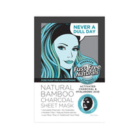 Essenzza Fuss Free Natural Bamboo Charcoal Sheet Mask 30g
