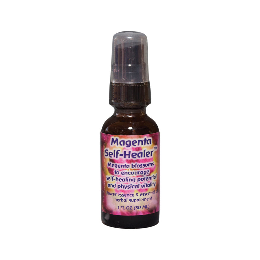 Magenta Self Healer Flower Essence and Essential Oil Herbal Supplement 30ml