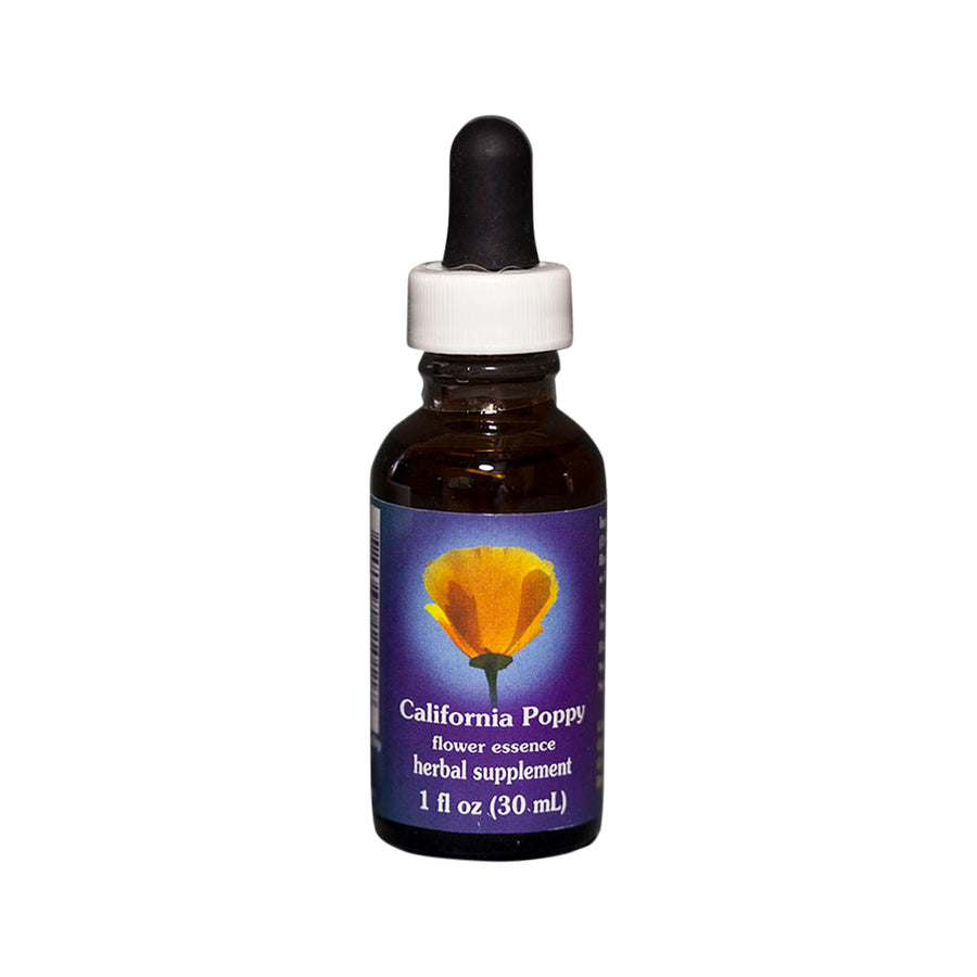 California Poppy Flower Essence Herbal Supplement 30mL