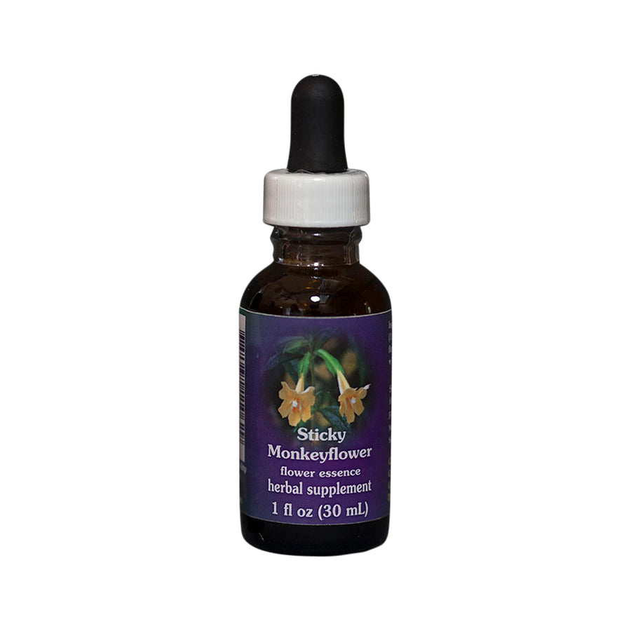 Sticky Monkeyflower Flower Essence Herbal Supplement 30mL