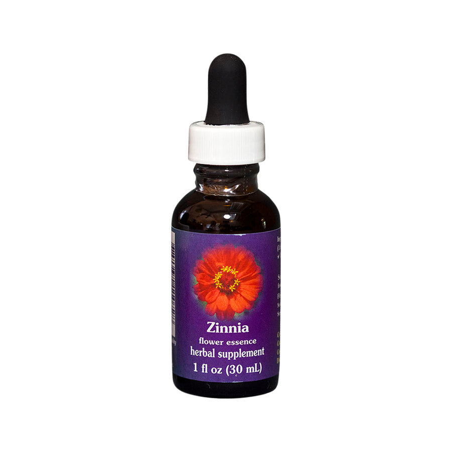 Zinnia Flower Essence Herbal Supplement 30mL