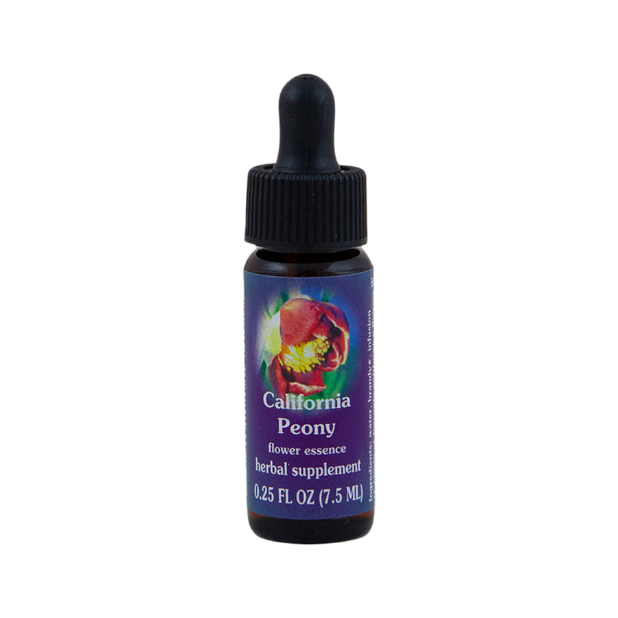 FES Org Flower Ess Range Of Light California Peony 7.5ml