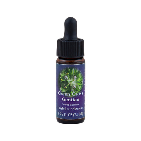 FES Org Flower Ess Range Of Light Green Cross Gentian 7.5ml