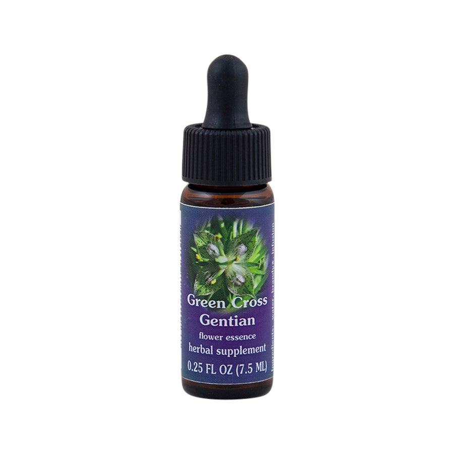 FES Org Flower Ess Range Of Light Green Cross Gentian 7.5ml