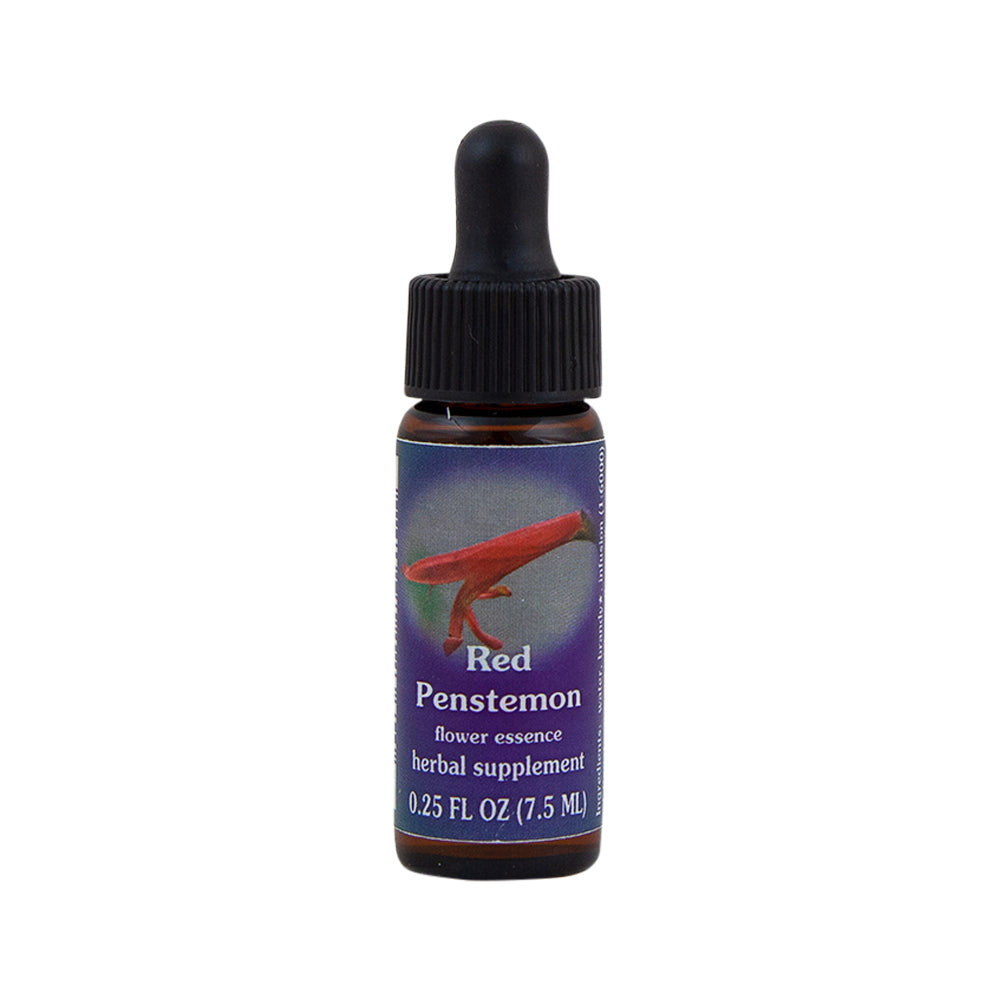 FES Organic Flower Essence Range Of Light Red Penstemon 7.5ml