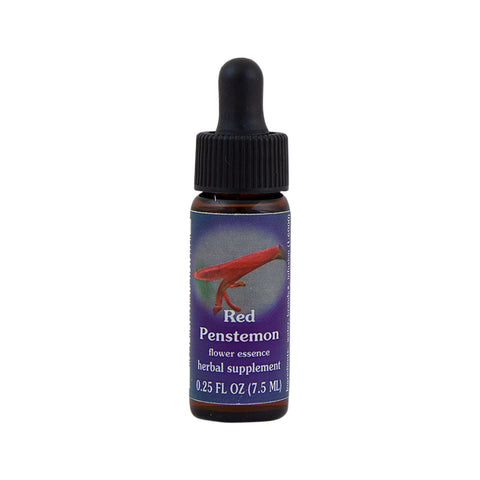 FES Organic Flower Essence Range Of Light Red Penstemon 7.5ml