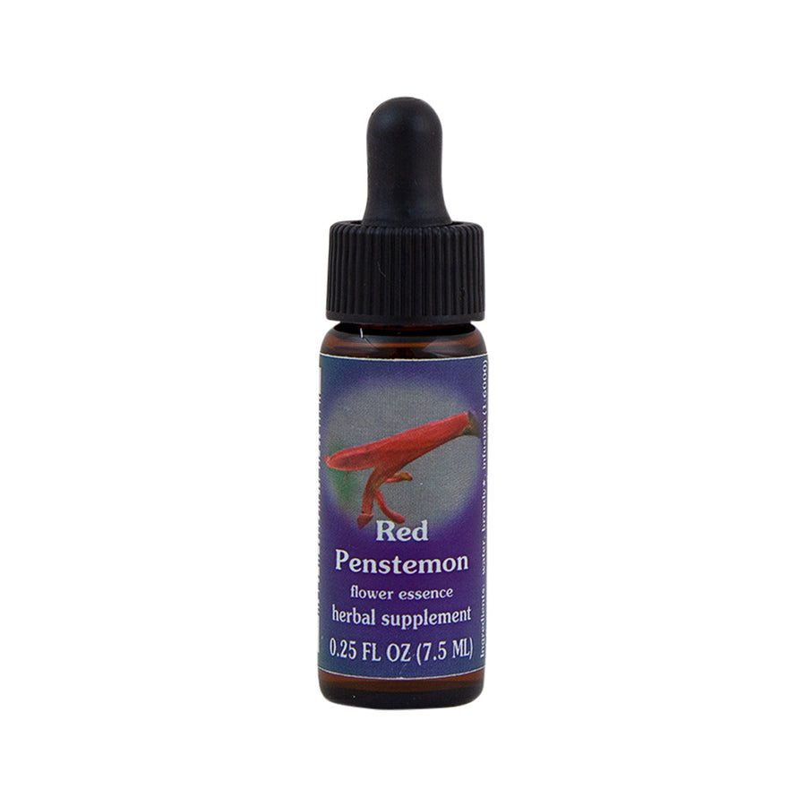 FES Organic Flower Essence Range Of Light Red Penstemon 7.5ml