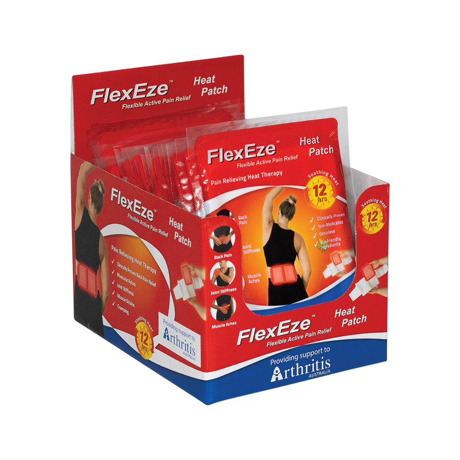 FlexEze Heat Patch x 20 Display