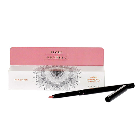 Flora Remedia Lip Pen Pink (Rhodonite with Mint Oil) 0.25g