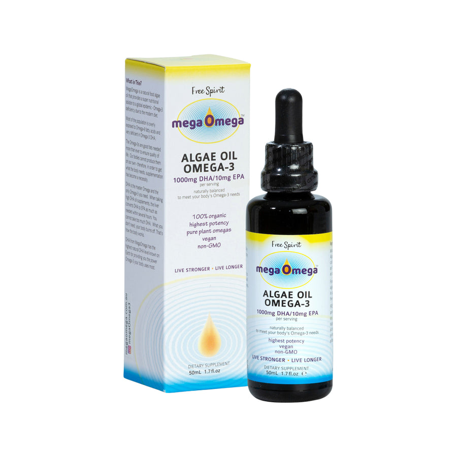 Free Spirit MegaOmega Algae Oil 50ml