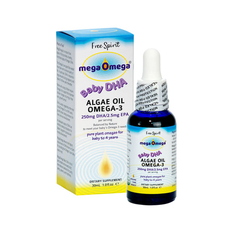 Free Spirit MegaOmega Algae Oil Baby DHA 30ml