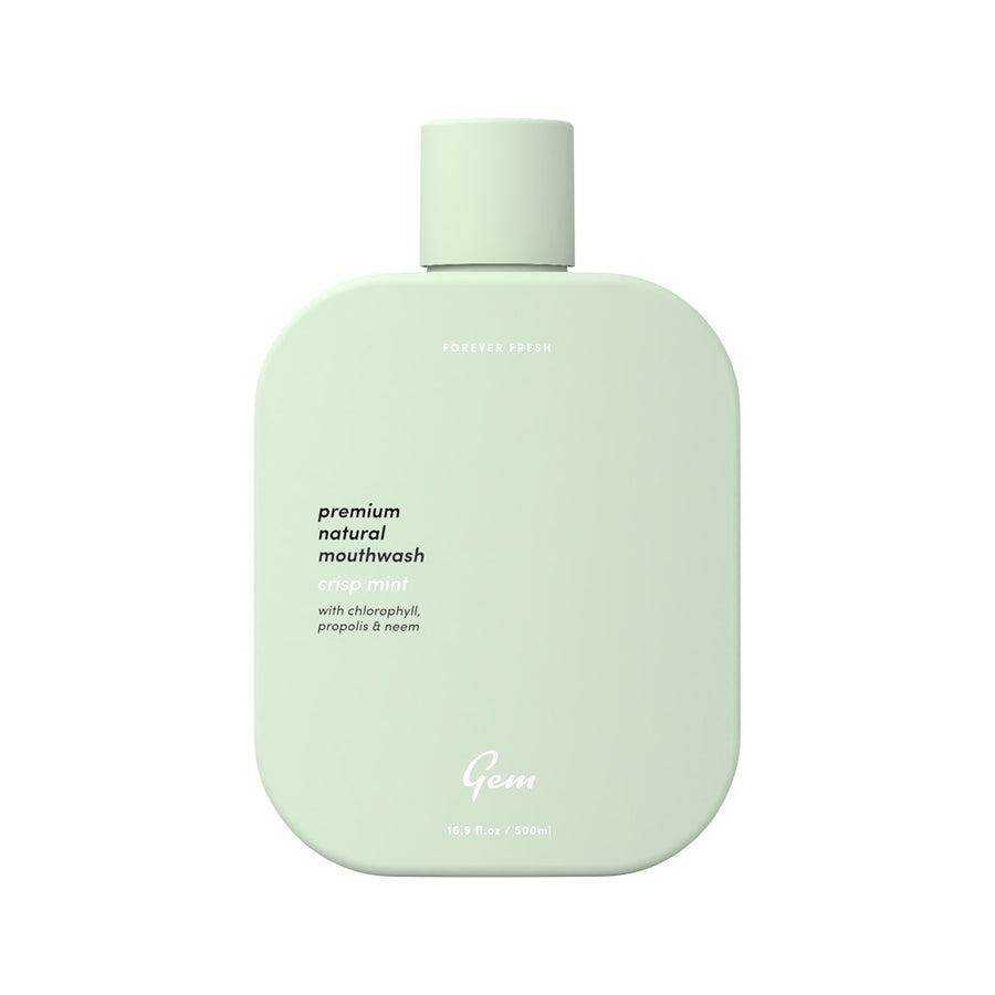 Gem Mouthwash Crisp Mint 500ml