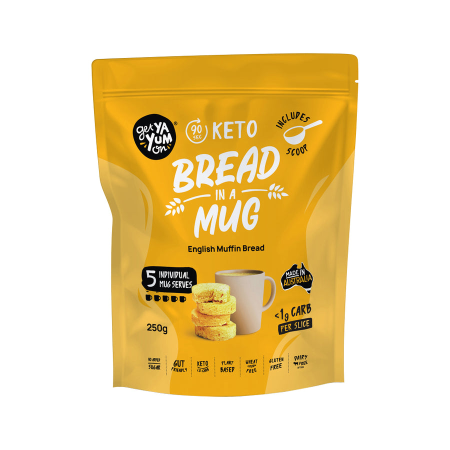 Get Ya Yum On Bread In A Mug English Muffin Bread 250g