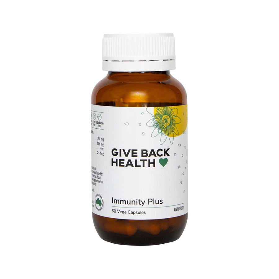 Give Back Health Immunity Plus 60 Capsules