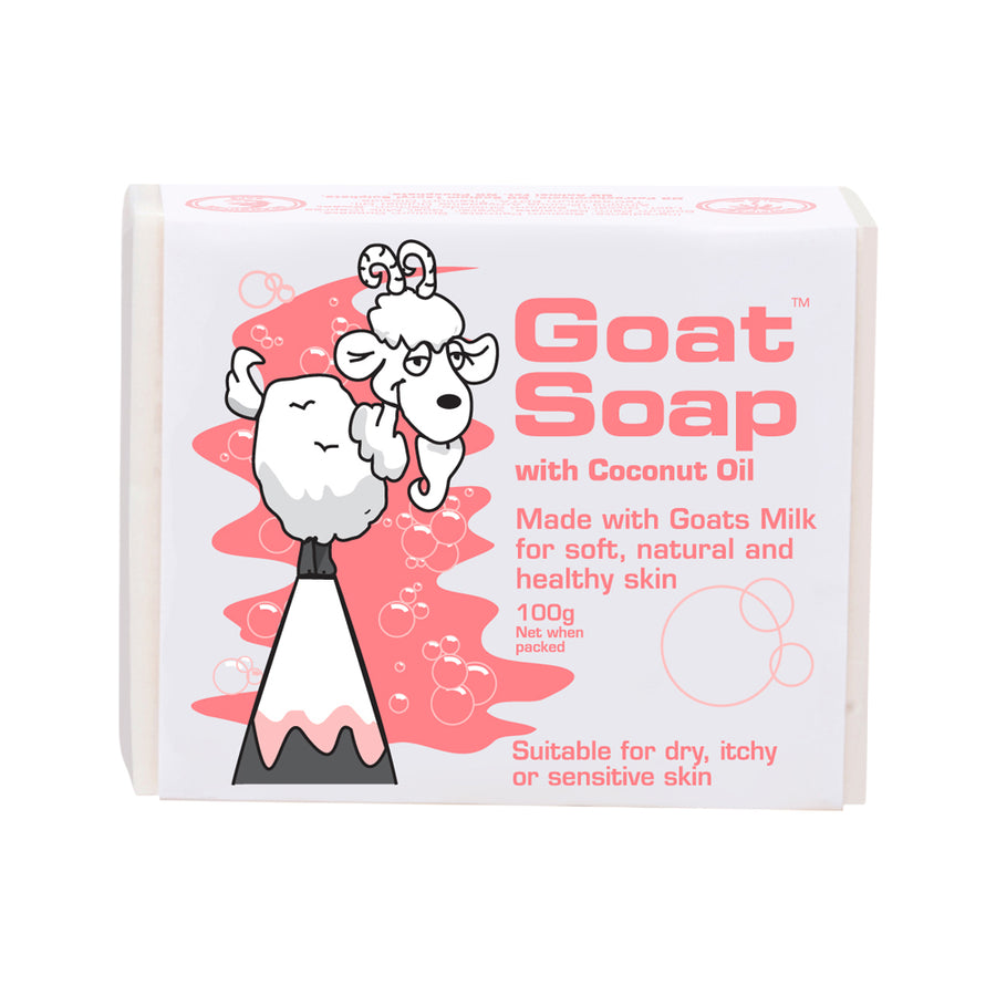 Goat Soap with Coconut Oil Soap Bar 100g