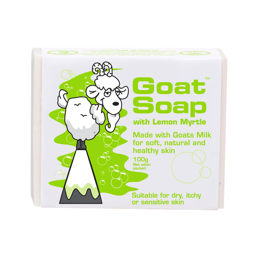 Goat Range Soap Bar Lemon Myrtle 100g