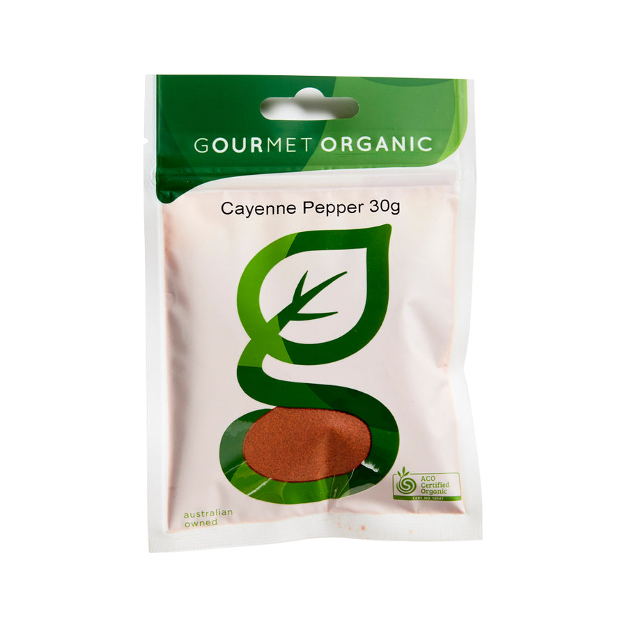 Gourmet Organic Organic Cayenne Pepper Ground 30g