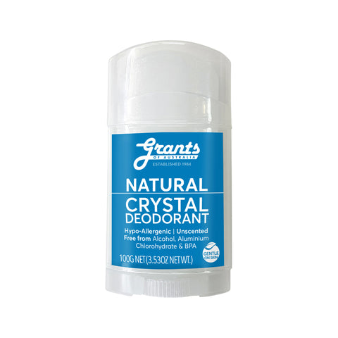 Grants Deodorant Crystal Stick Natural 100g