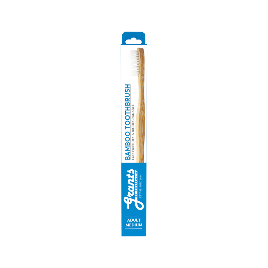 Grants Adult Medium Bamboo Toothbrush 